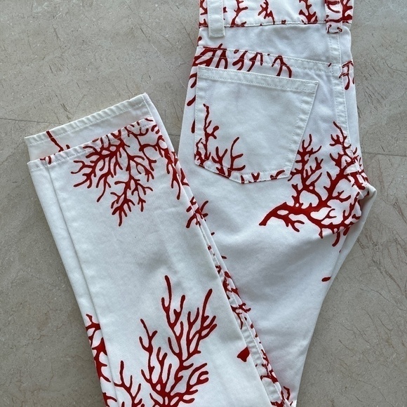 VALENTINO Red Pants - Denim - Picture 4 of 11